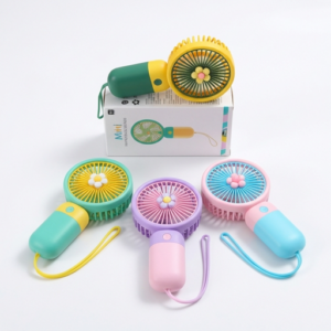 3-in-1 Portable Mini Fan USB Rechargeable