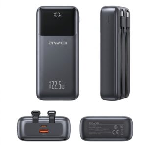 10000mAh power bank Type-C ports